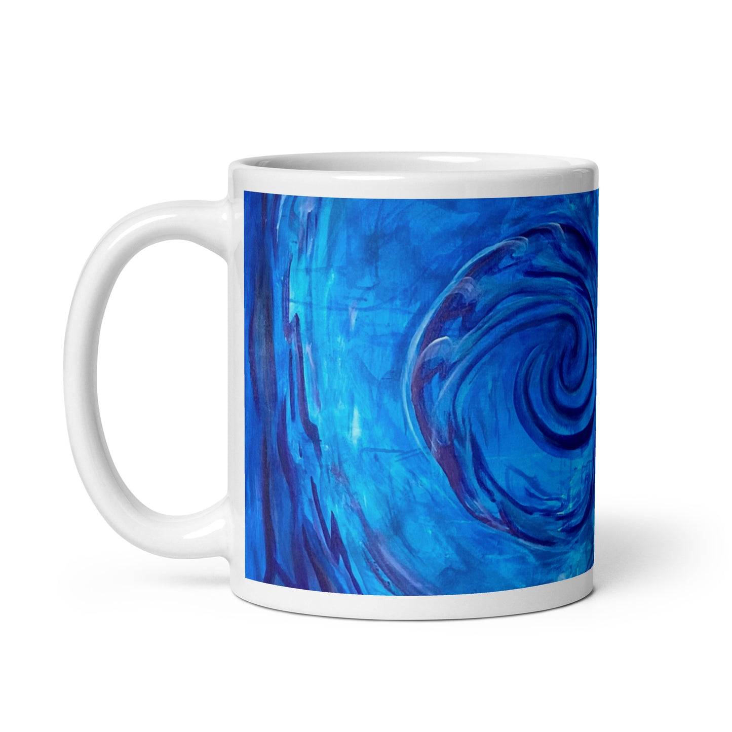 Water by Tyler Bentley | White glossy mug