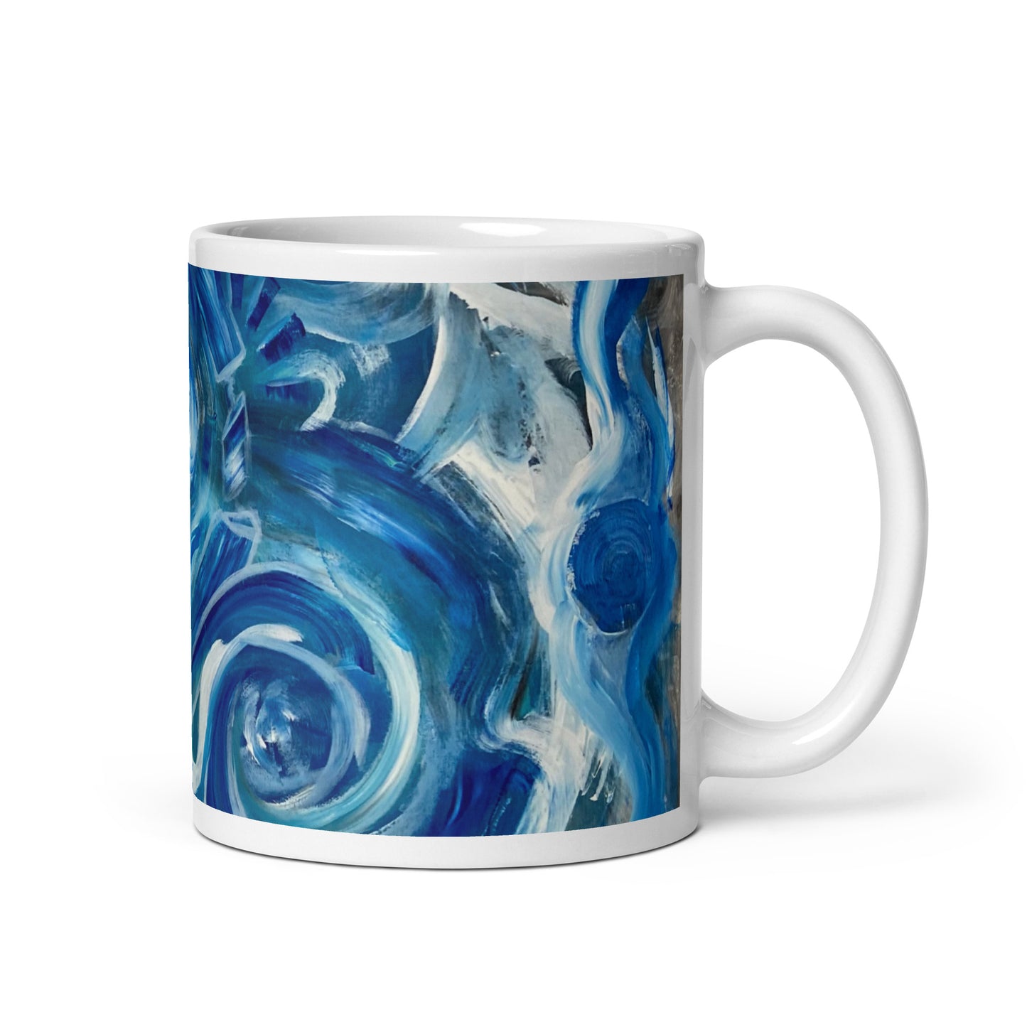 Wind by Tyler Bentley | White glossy mug