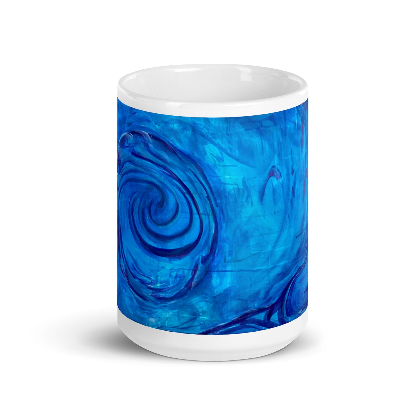 Water by Tyler Bentley | White glossy mug