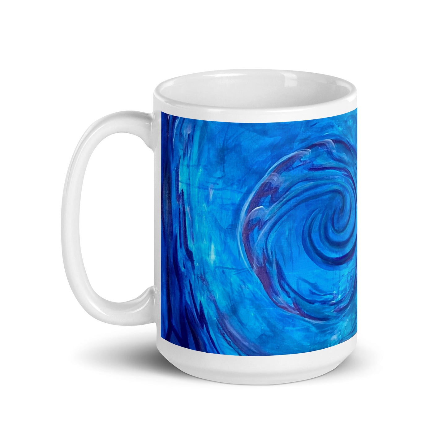 Water by Tyler Bentley | White glossy mug