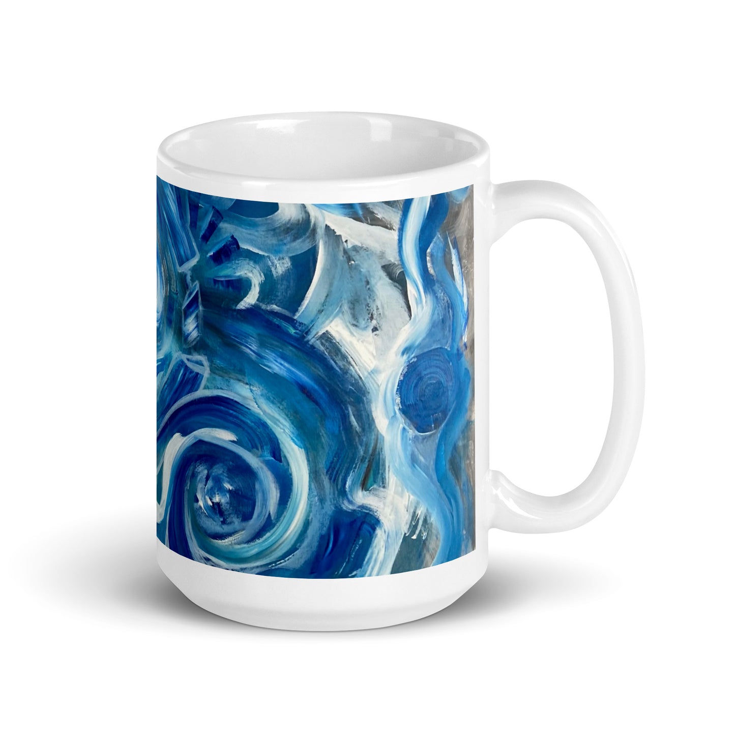 Wind by Tyler Bentley | White glossy mug